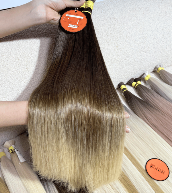 straight bulk hair extensions 2 4 15 color 1